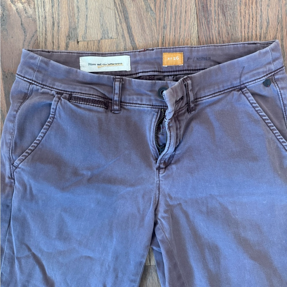 Pilcro and the Letterpress/Anthropologie SkinnyJeans Size 26